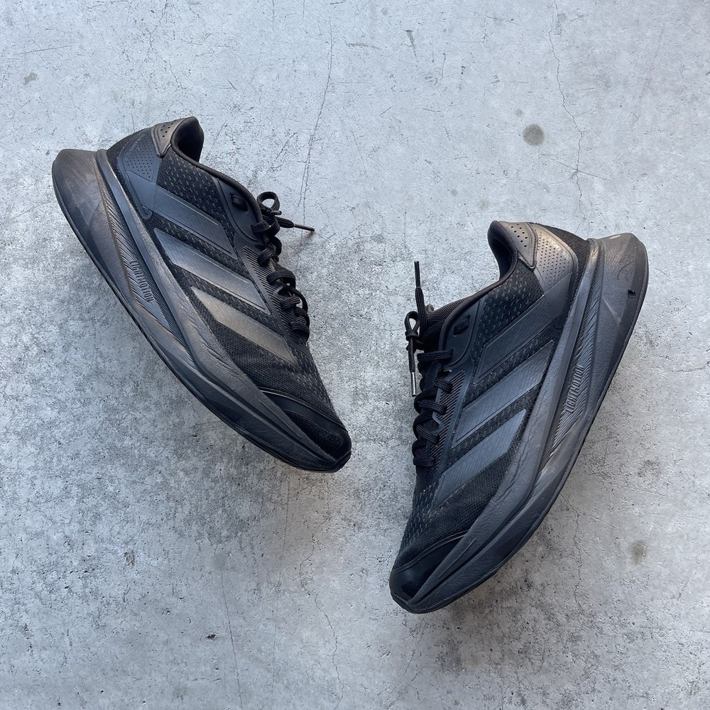Adidas Duramo SL 2 Running Shoes Men's 10.5 Triple Black Adiwear Lightmotion